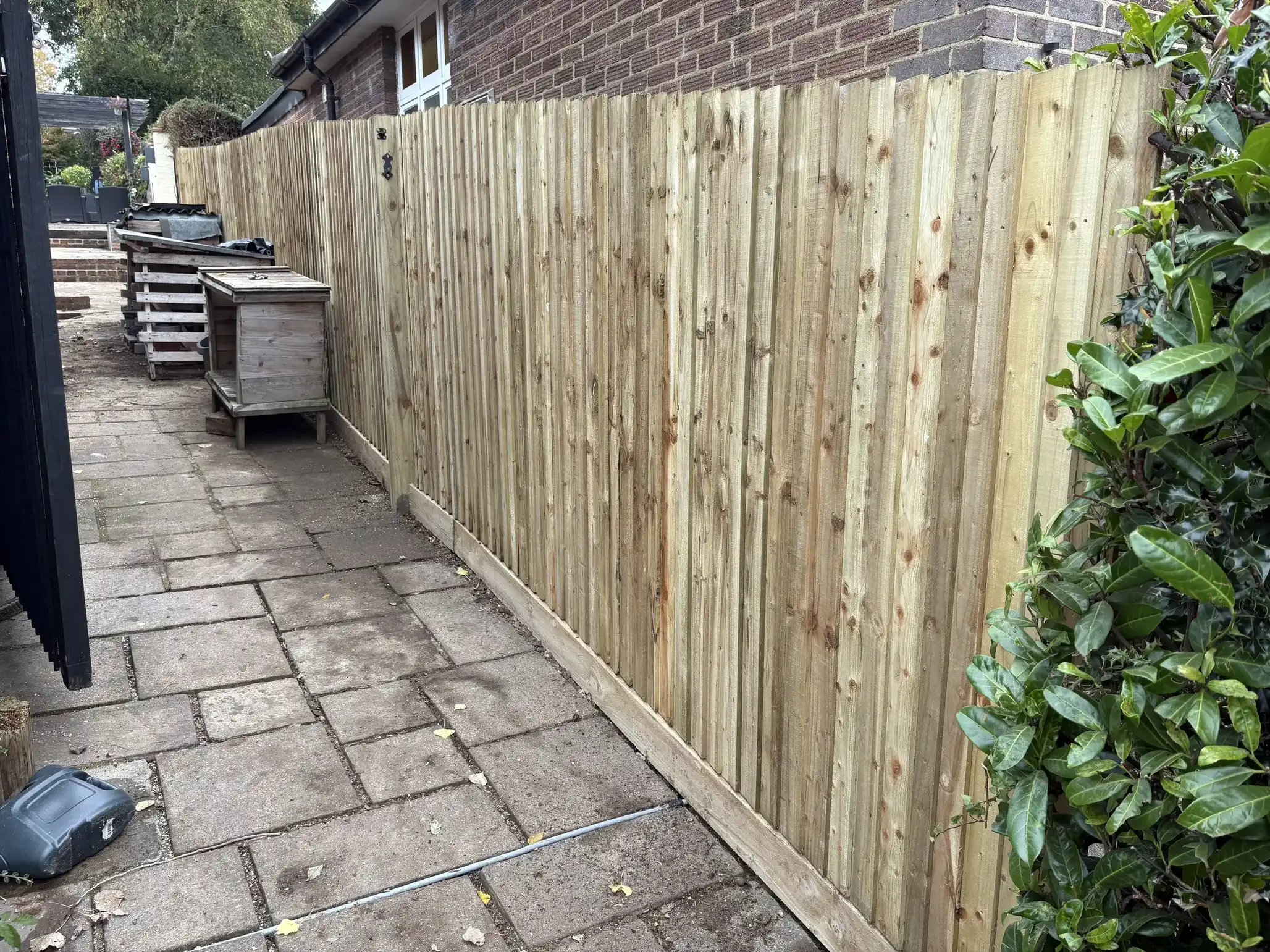 Closeboard Fence Installation