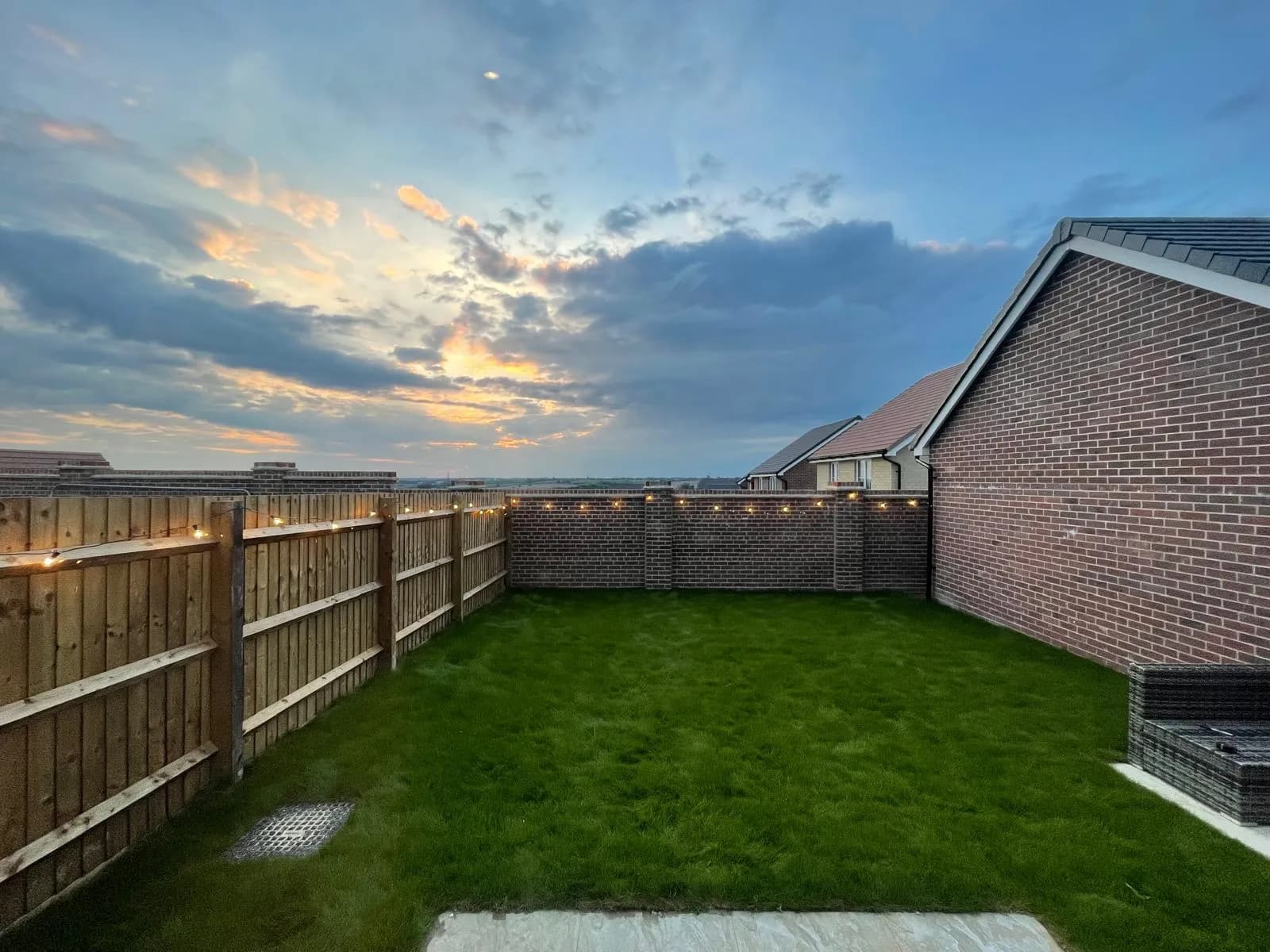 Evening Garden Transformation